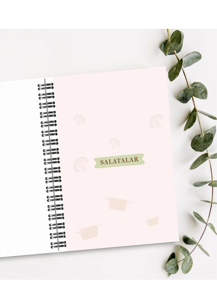 Yemek Tarif Defter /100 Yaprak /15CM x 21CM modelleri