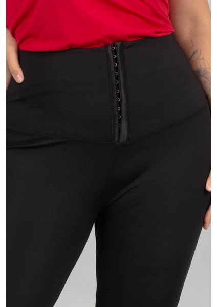 Büyük Beden Korse Kancalı Ispanyol Paça Tayt fiyatları