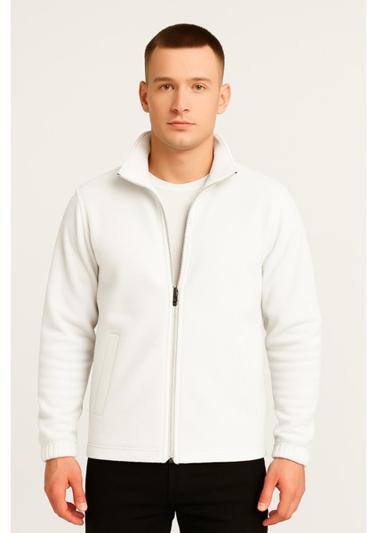 Erkek - Kadın Kalın Kışlık Tam Fermuarlı Regular Fit Polar Ceket fiyatları