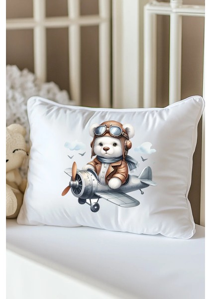 Isme Özel Baskılı Bebek Dolgulu Yastık