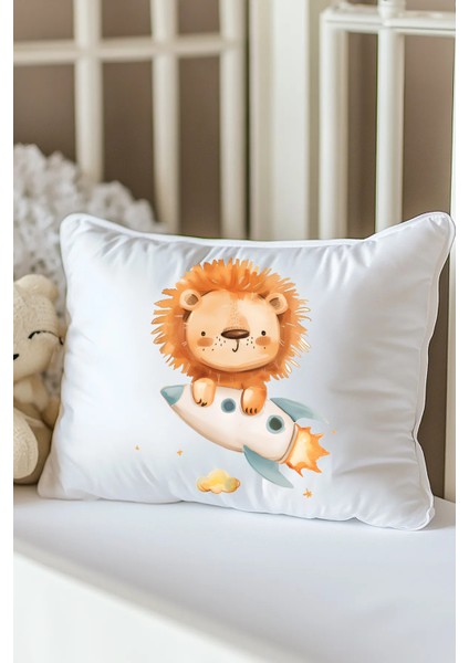 Isme Özel Baskılı Bebek Dolgulu Yastık