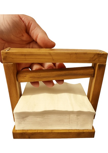 Masif Ahşap Peçetelik fırsatları