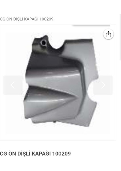 Cg Ön Dişli Kapağı Asya Flc Model