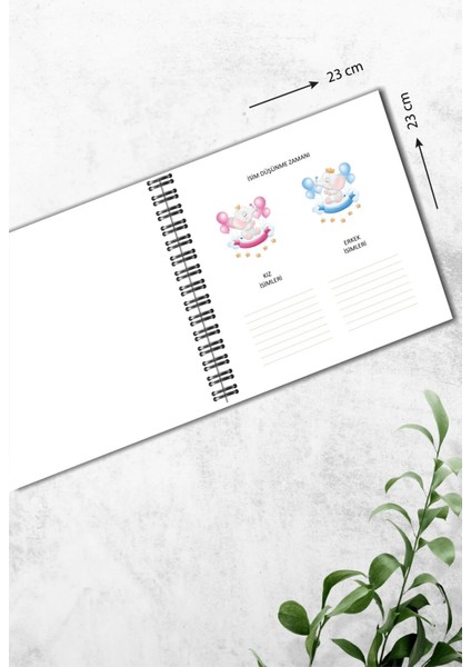 Modern Bebek Anı Defteri - Ilk 1 Yıl Hamilelik ve Anne Bebek Günlüğü - Ajandası fiyatları