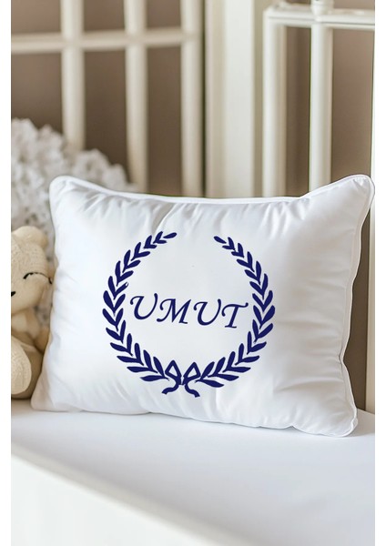 Isme Özel Baskılı Bebek Dolgulu Yastık