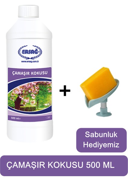 Ersag Çamaşır Kokusu 500 ml + ( Sabunluk Hediyemiz ) 253- 1355