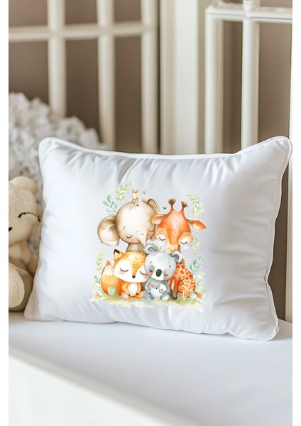 Isme Özel Baskılı Bebek Dolgulu Yastık