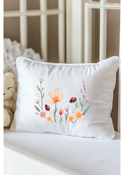 Isme Özel Baskılı Bebek Dolgulu Yastık