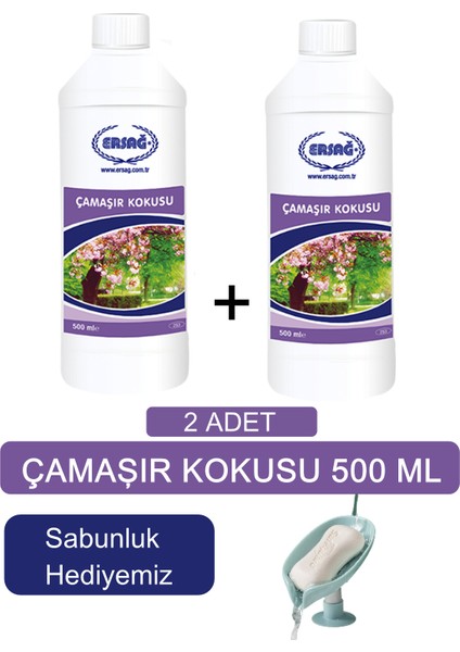 Çamaşır Kokusu (2 Adet) 500 ml + ( Sabunluk Hediyemiz )253- 1700