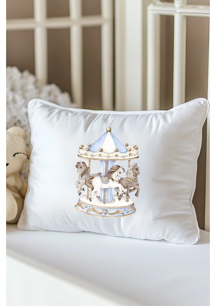 Isme Özel Baskılı Bebek Dolgulu Yastık