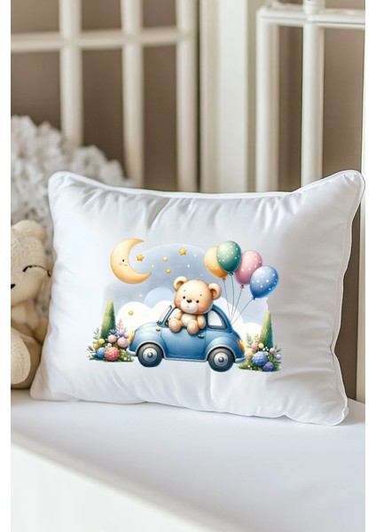 Isme Özel Baskılı Bebek Dolgulu Yastık
