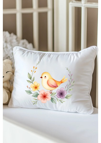 Isme Özel Baskılı Bebek Dolgulu Yastık