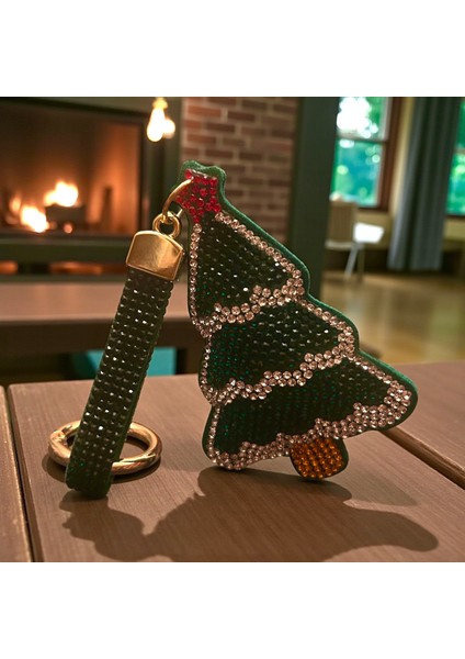 Yeni Yıl Hediye Seti 140 ml Oda Kokusu Dekoratif Mum Taşlı Araç Kokusu Taşlı Anahtarlık fırsatları