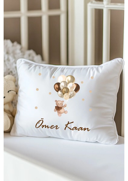 Isme Özel Baskılı Bebek Dolgulu Yastık