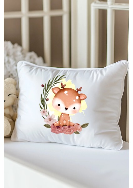 Isme Özel Baskılı Bebek Dolgulu Yastık