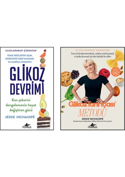 Glikoz Devrimi ve Glikoz Tanrıçası Metodu – Takım Set (2 Kitap) | Jessie Inchauspé