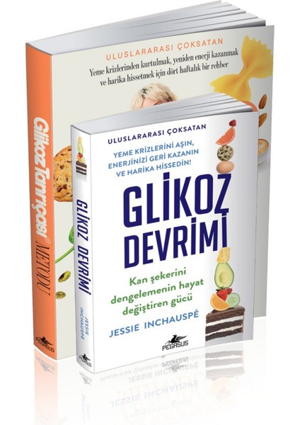 Glikoz Devrimi ve Glikoz Tanrıçası Metodu – Takım Set (2 Kitap) | Jessie Inchauspé fiyatları