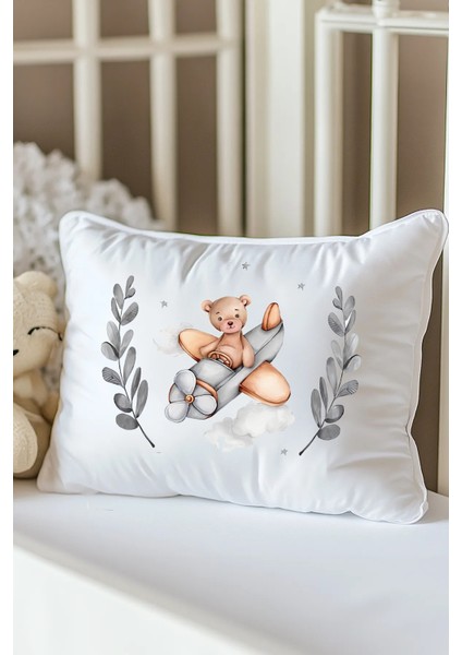 Isme Özel Baskılı Bebek Dolgulu Yastık