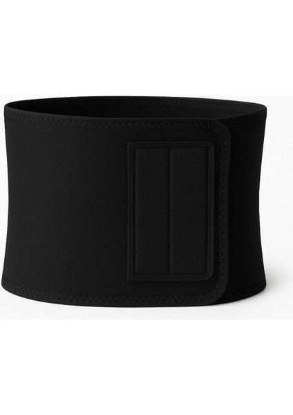 Ayarlanabilir Siyah Sünger Kumaş Bel Korsesi, Konfor ve Şıklık Için