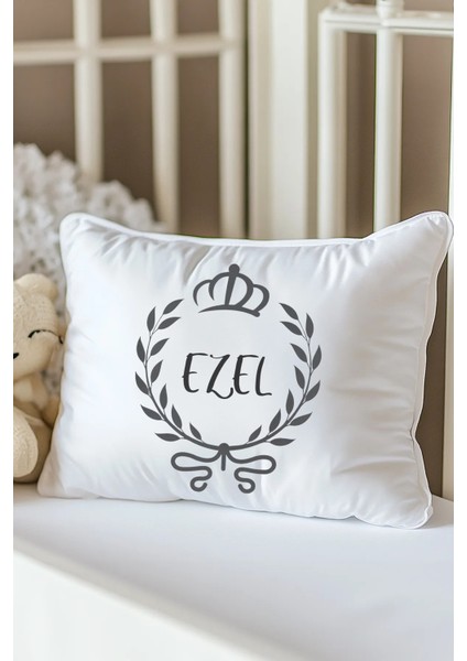 Isme Özel Baskılı Bebek Dolgulu Yastık