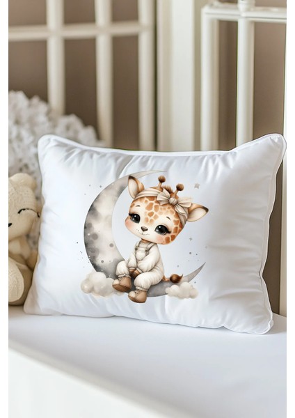 Isme Özel Baskılı Bebek Dolgulu Yastık