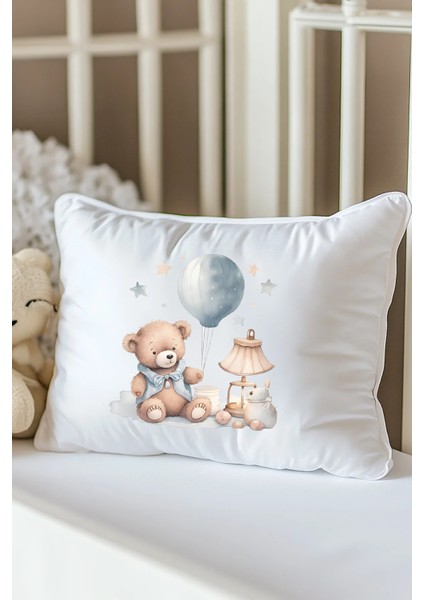 Isme Özel Baskılı Bebek Dolgulu Yastık