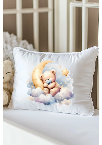 Isme Özel Baskılı Bebek Dolgulu Yastık