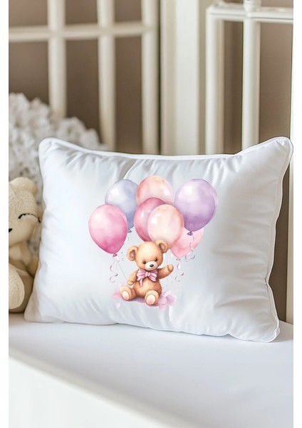 Isme Özel Baskılı Bebek Dolgulu Yastık