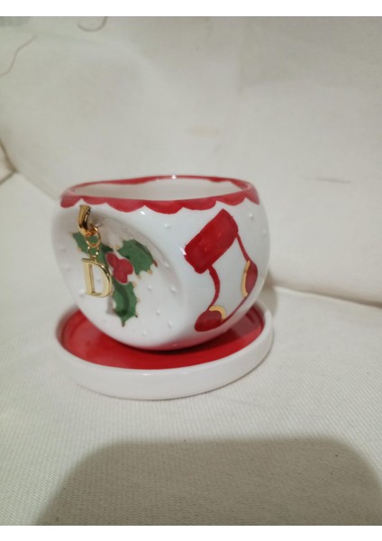 Ceresshop Yılbaşı Hediyesi –elyapımı Harf Charmlı Mug (Sipariş Sonrası Harf Için Mesajla Belirtinz) modelleri