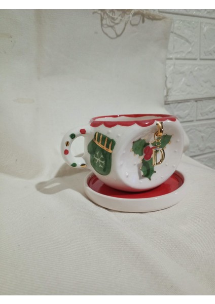 Ceresshop Yılbaşı Hediyesi –elyapımı Harf Charmlı Mug (Sipariş Sonrası Harf Için Mesajla Belirtinz) fırsatları