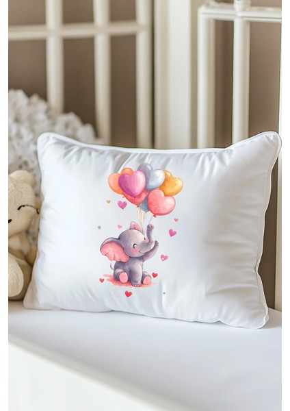 Isme Özel Baskılı Bebek Dolgulu Yastık