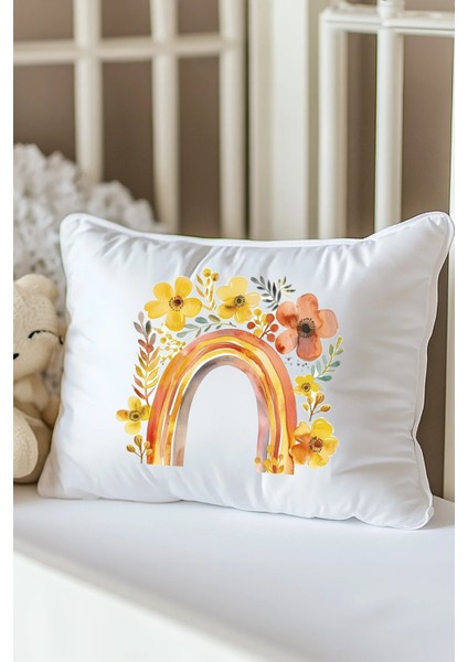 Isme Özel Baskılı Bebek Dolgulu Yastık