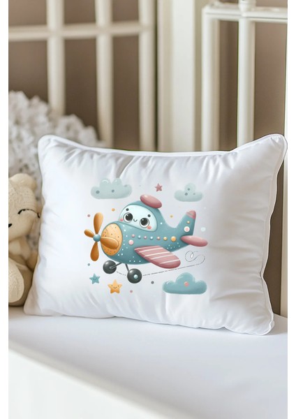 Isme Özel Baskılı Bebek Dolgulu Yastık