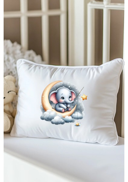 Isme Özel Baskılı Bebek Dolgulu Yastık