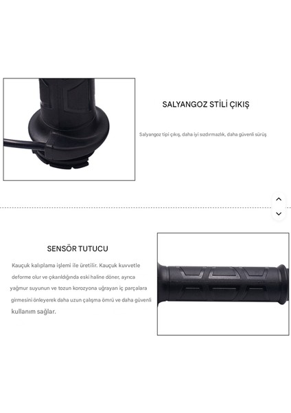 Arora Max Pro 125 Isıtmalı Elcik-4 Kademe Sıcaklık Ayarı- IEL598 modelleri