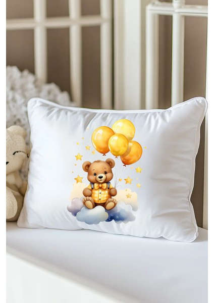 Isme Özel Baskılı Bebek Dolgulu Yastık