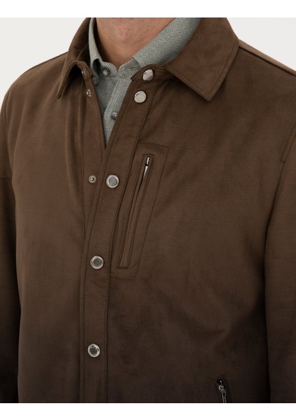 Erkek Haki Suni Deri Ceket 50280331-790