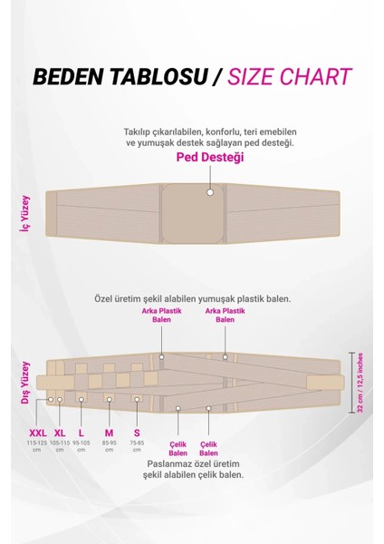 Lumbosakral Bel Korse, Rahat ve Destekleyici Tasarım fiyatları