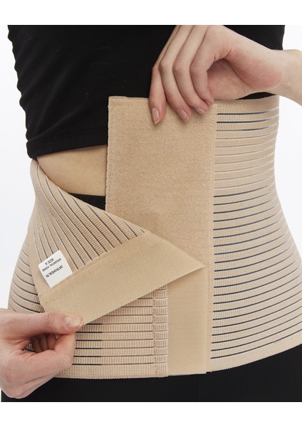 Doğum Sonrası Toparlayıcı Abdominal Korse, Ayarlanabilir ve Rahat Kullanım