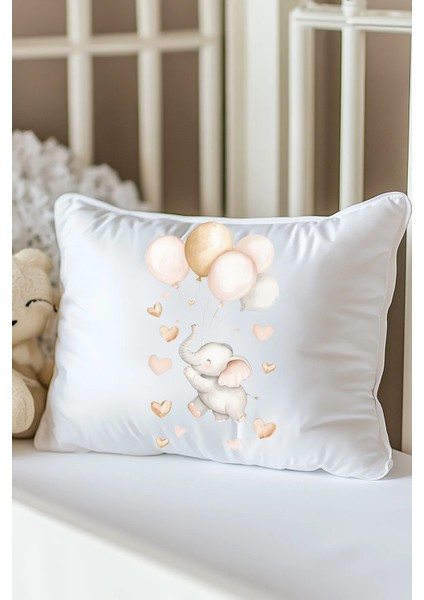 Isme Özel Baskılı Bebek Dolgulu Yastık