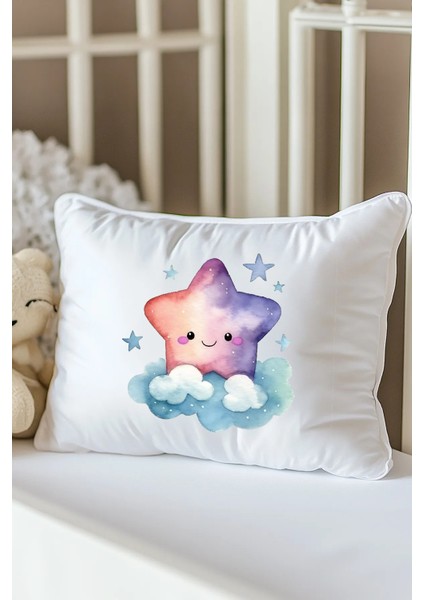 Isme Özel Baskılı Bebek Dolgulu Yastık