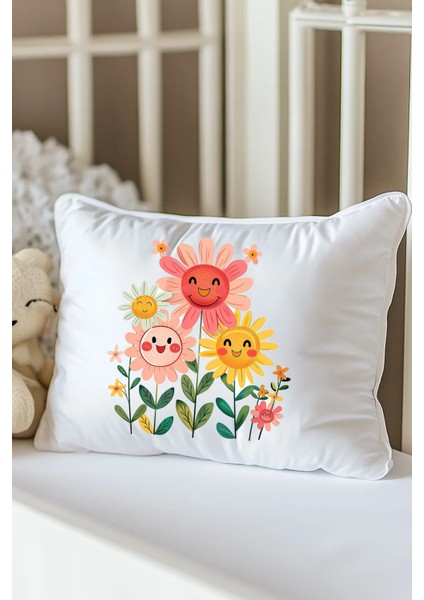 Isme Özel Baskılı Bebek Dolgulu Yastık