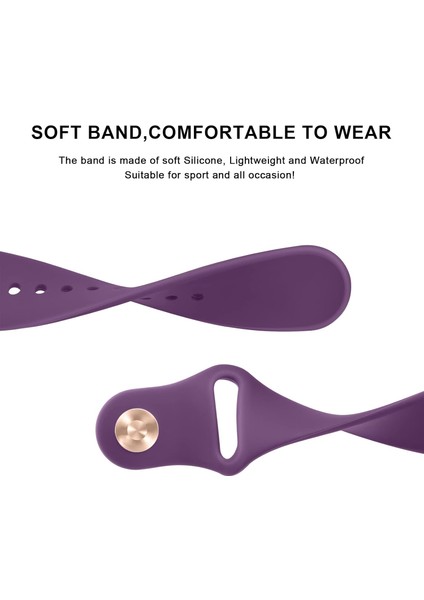 Samsung Galaxy Watch 4/5/6/7/fe/40/44 Classic 42/43/46/47MM Uyumlu 20MM Soft Silikon Kordon modelleri