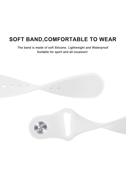 Samsung Galaxy Watch 4/5/6/7/fe/40/44 Classic 42/43/46/47MM Uyumlu 20MM Soft Silikon Kordon modelleri