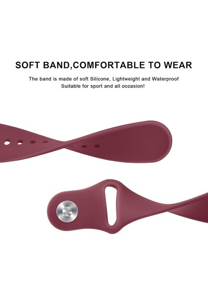 Samsung Galaxy Watch 4/5/6/7/fe/40/44 Classic 42/43/46/47MM Uyumlu 20MM Soft Silikon Kordon modelleri