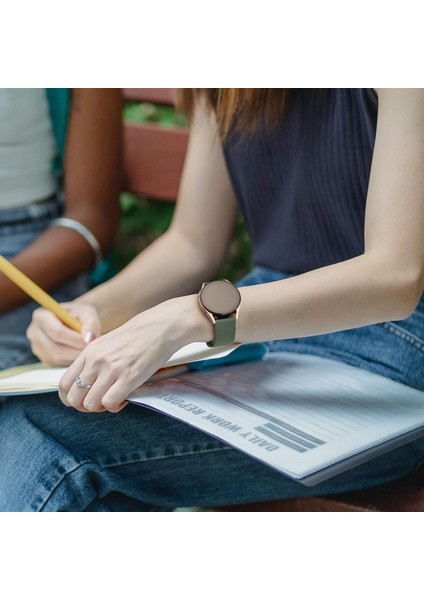 Samsung Galaxy Watch 4/5/6/7/fe/40/44 Classic 42/43/46/47MM Uyumlu 20MM Soft Silikon Kordon indirimleri