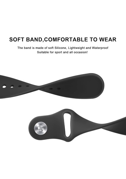 Samsung Galaxy Watch 4/5/6/7/fe/40/44 Classic 42/43/46/47MM Uyumlu 20MM Soft Silikon Kordon modelleri