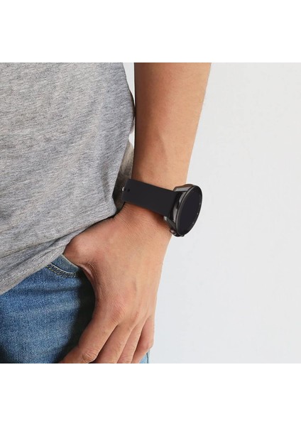 Samsung Galaxy Watch 4/5/6/7/fe/40/44 Classic 42/43/46/47MM Uyumlu 20MM Soft Silikon Kordon