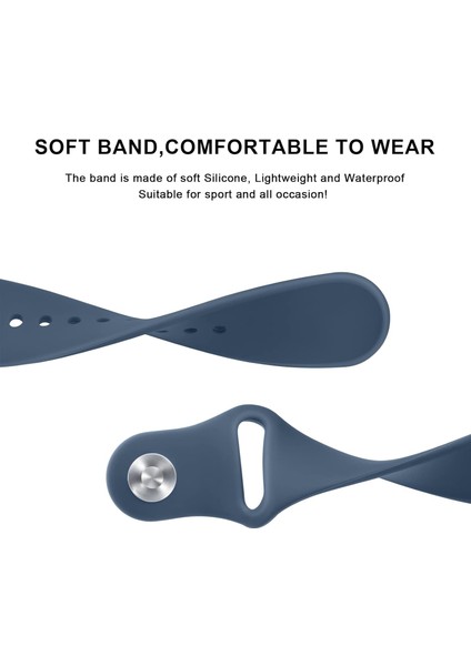 Samsung Galaxy Watch 4/5/6/7/fe/40/44 Classic 42/43/46/47MM Uyumlu 20MM Soft Silikon Kordon modelleri