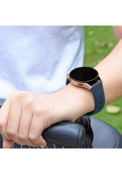Samsung Galaxy Watch 4/5/6/7/fe/40/44 Classic 42/43/46/47MM Uyumlu 20MM Soft Silikon Kordon indirimleri